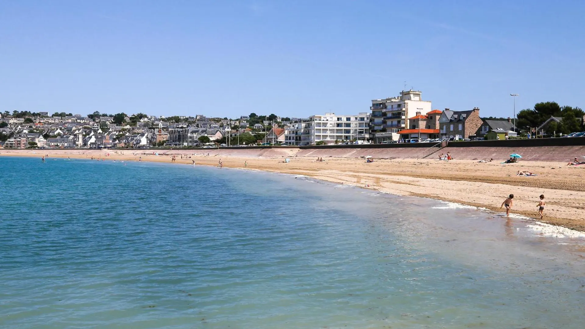 25M De La Plage, Vue Mer, Appartement Pour 4 Erquy Frankrig
